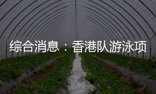 综合消息😶‍🌫️：香港队游泳项目首摘金 乒乓球单打四强出炉