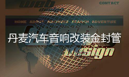 丹麦汽车音响改装金封管高品质高保真大功率车载四路4声道功放