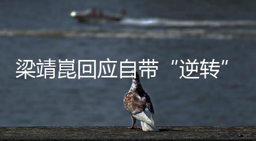 梁靖崑回应自带“逆转”属性:其实跟自己打法有关系