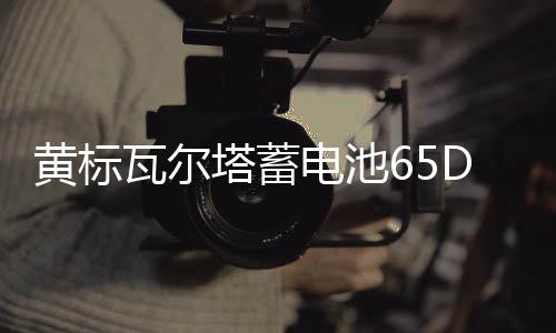 黄标瓦尔塔蓄电池65D23L汽车电瓶 适配卡罗拉朗动花冠奇骏